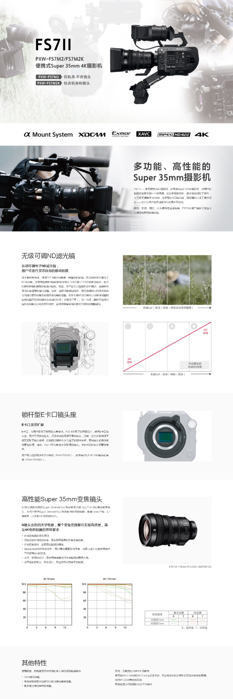 索尼PXW-FS7M2_Sony PXW-FS7M2_专业手持式摄录一体机_报价,价格,配置,详情-.png